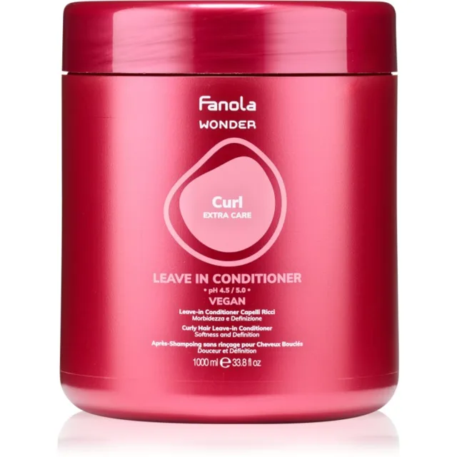 Fanola Wonder Leave-In Conditioner bezoplachový kondicionér pro kudrnaté vlasy 1000 ml