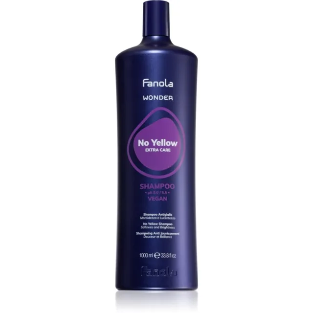 Fanola Wonder No Yellow Shampoo šampon neutralizující žluté tóny 1000 ml