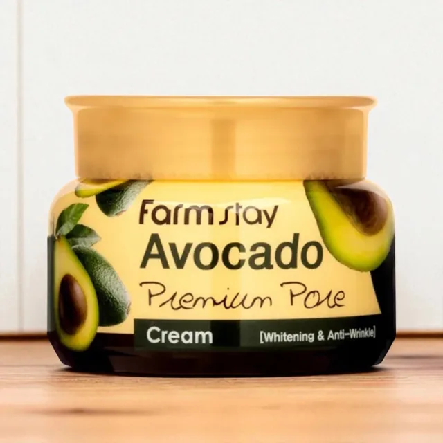 FARM STAY - Avocado Premium Pore Cream - Krém na obličej s avokádovým olejem - 100 ml