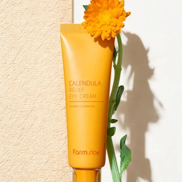 Farm Stay - Calendula Relief Eye Cream - Omlazující oční krém - 50 ml