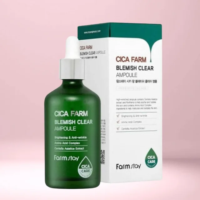 Farm Stay - Cica Farm Blemish Clear Ampoule - Koncentrované pleťové sérum s pupečníkem asijským - 100 ml