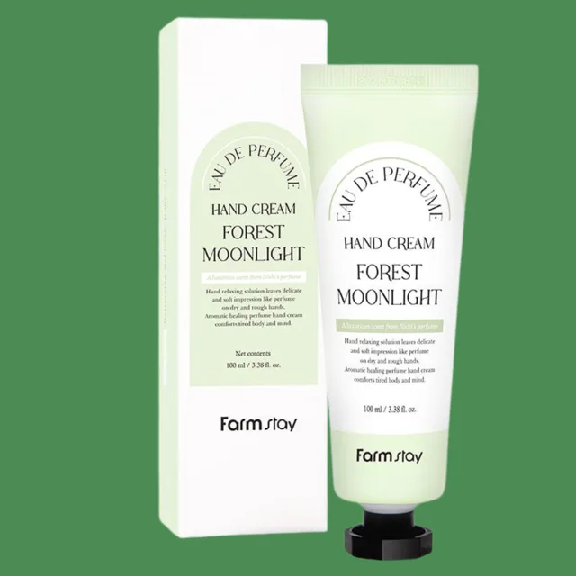 Farm Stay - Eau De Parfume Hand Cream Forest Moonlight - Parfemovaný krém na ruce se svěží vůní růže a jasmínu - 100 ml
