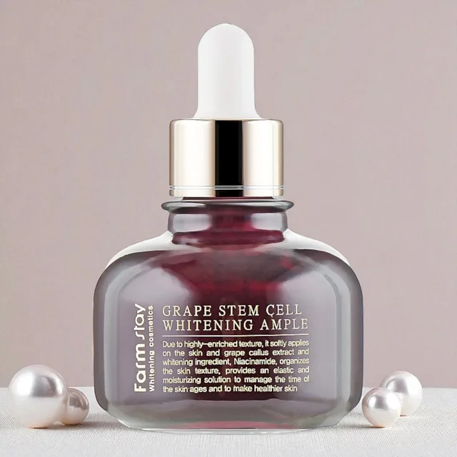 Farm Stay - Grape Stem Cell Brightening Ampoule - Rozjasňující ampule s hroznovými kmenovými buňkami - 30 ml