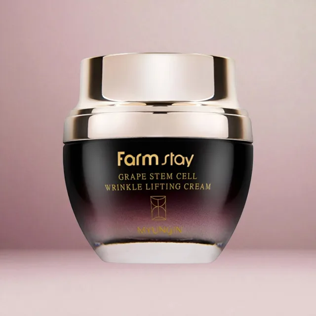 Farm Stay - Grape Stem Cell Wrinkle Lifting Cream - Liftingový krém s hroznovými kmenovými buňkami - 50 ml