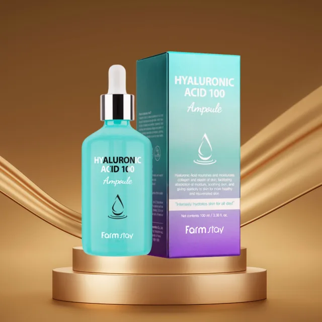 Farm Stay - Hyaluronic Acid 100 Ampoule - Hydratační ampule s kyselinou hyaluronovou - 100 ml