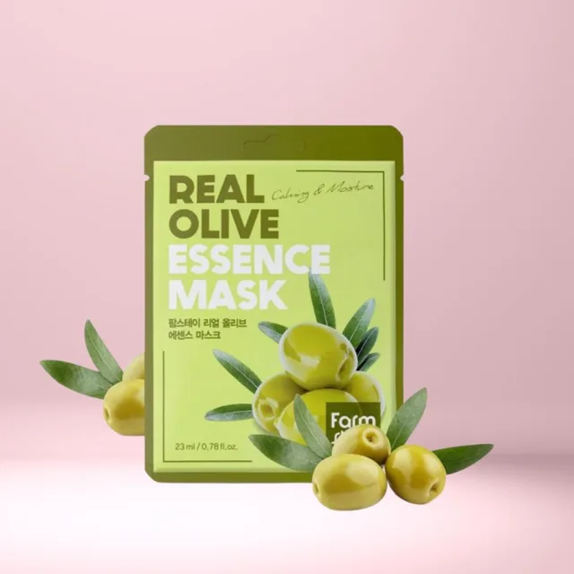 Farm Stay - Real Essence Mask Olive - Plátýnková maska s olivami