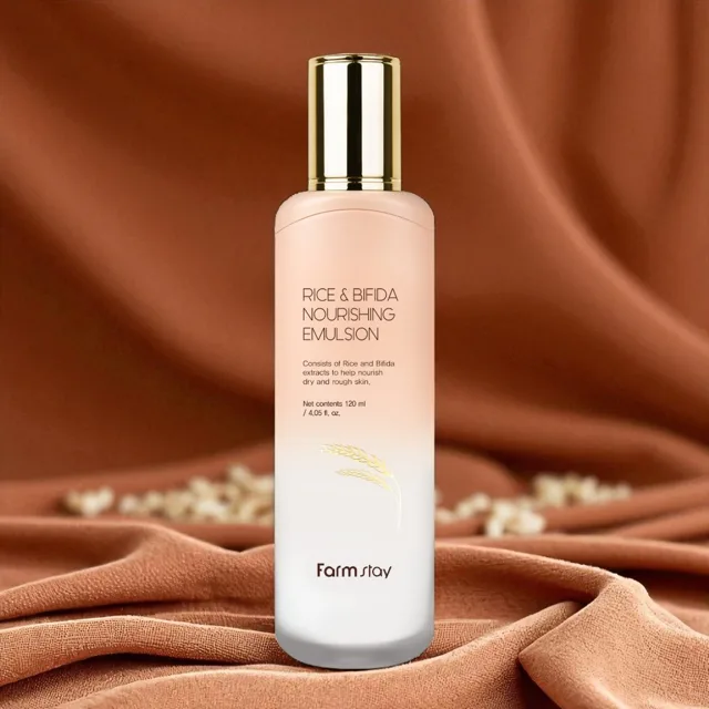 Farm Stay - Rice & Bifida Nourishing Emulsion - Vyživující emulze s extraktem z rýže a bifida - 120 ml