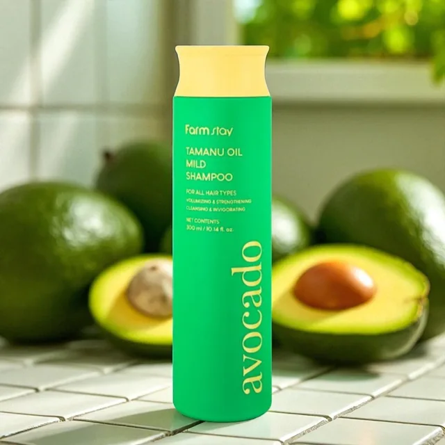 Farm Stay - Tamanu Oil Mild Shampoo Avocado - Hydratační a vyživující šampon - 300 ml