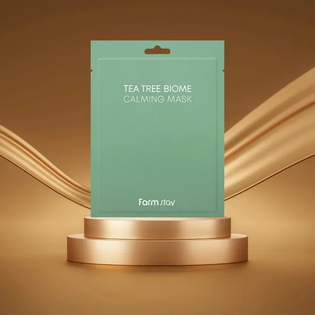 Farm Stay - Tea Tree Biome Calming Mask - Zklidňující plátýnková maska s Tea Tree - 23 ml