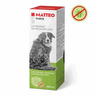 Farmacia Care Šampon MATTEO antiparazitní pro psy 200 ml PHC