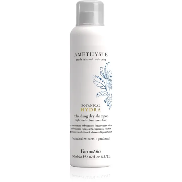 FarmaVita Amethyste Botanical Hydra suchý šampon s hydratačním účinkem s UV filtrem 150 ml