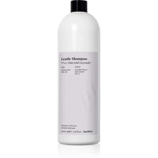 FarmaVita Backbar Gentle hydratační šampon pro šetrné mytí 1000 ml