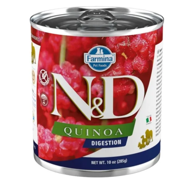 FARMINA N&amp;D Quinoa Digestion Dog 285 g jehněčí pro psy s poruchami trávení