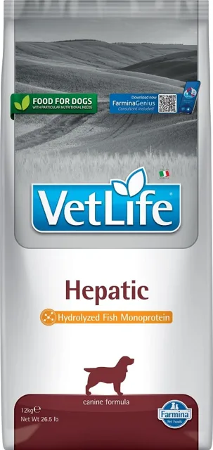 FARMINA Vet Life Dog Hepatic 12 kg