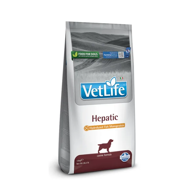 Farmina Vet Life Dog Hepatic - 12 kg