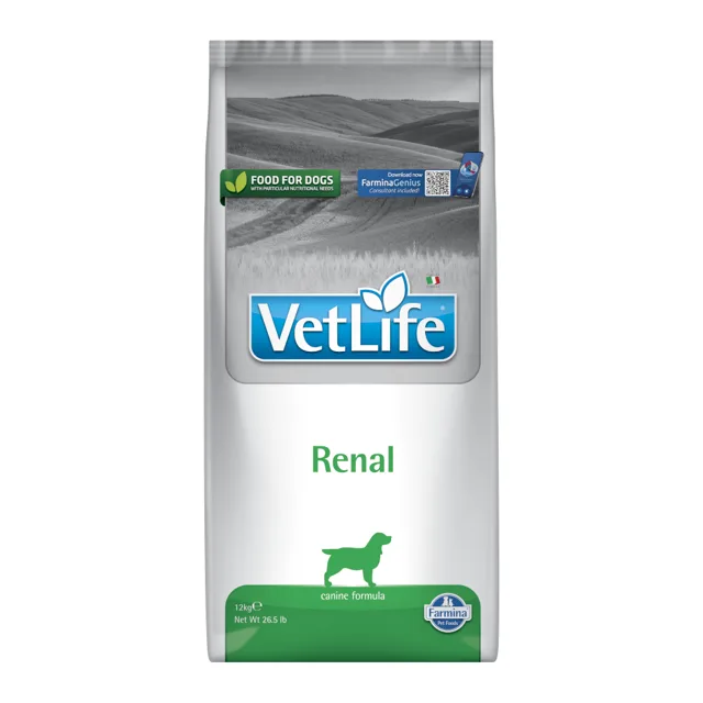 Farmina Vet Life Dog Renal - výhodné balení: 2 x 12 kg