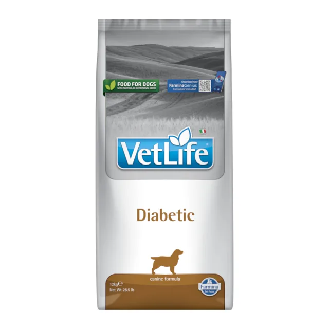 Farmina Vet Life Pes Diabetic - 12 kg