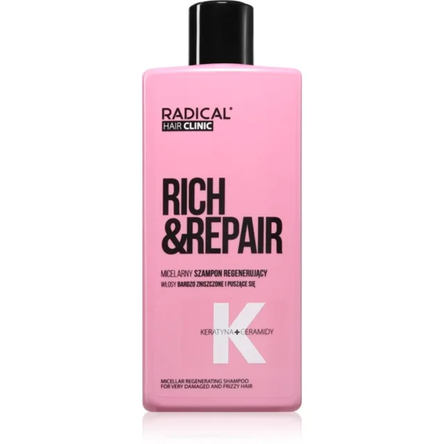 Farmona Hair Clinic Micellar Regenerating Shampoo micelární šampon pro poškozené a křehké vlasy 300 ml