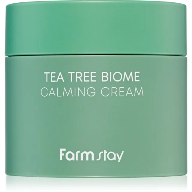 Farmstay Tea Tree Biome zklidňující krém s extraktem z čajovníku 80 ml