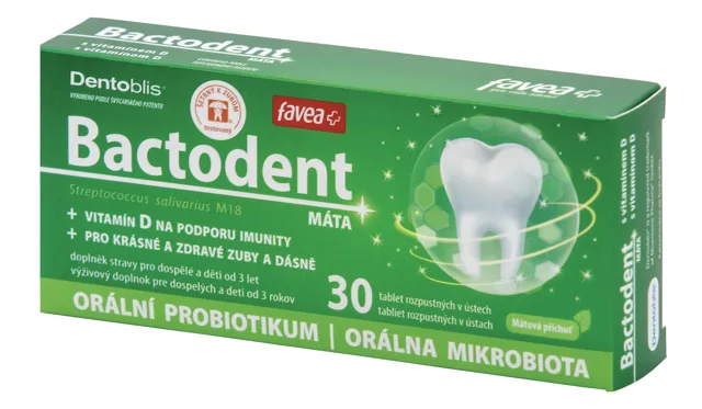Favea Bactodent máta 30 tablet