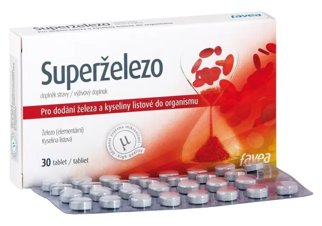 Favea Superželezo 30 tablet
