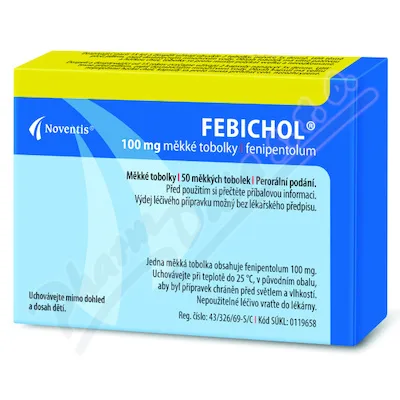 Febichol 100mg cps.mol.50