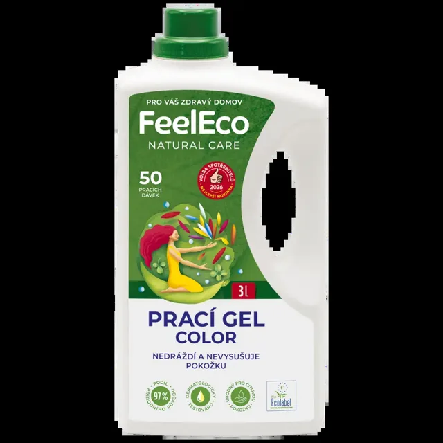 FeelEco Prací gel Color 3 l