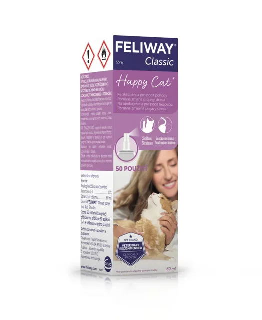 Feliway Classic sprej pro kočky 60 ml