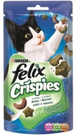 FELIX Crispes příchutí hovězího a kuřecího masa