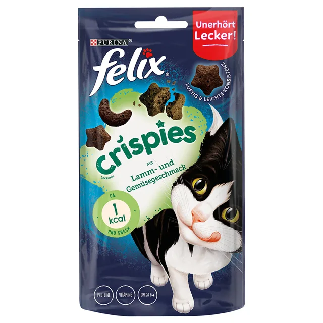 Felix Crispies pamlsky - hovězí, zelenina - 45 g