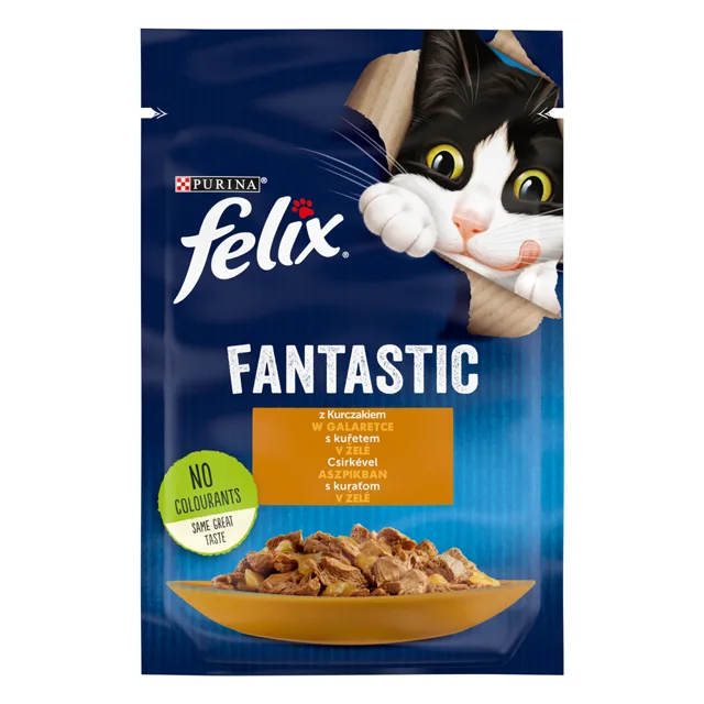 Felix Fantastic kapsičky 26 x 85 g - kuře v želé