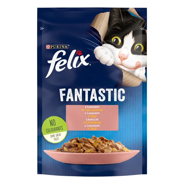 Felix Fantastic kapsičky 26 x 85 g - losos v želé