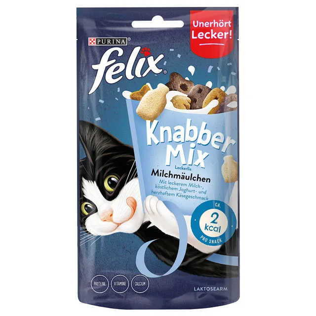 Felix Party Mix pamlsky - Dairy Delight - mléčna příchuť - 60 g