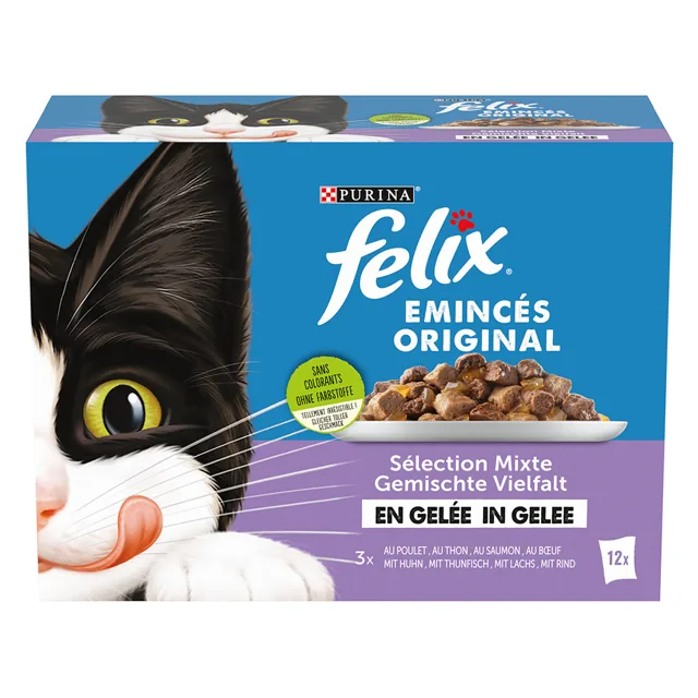 Felix Pouches kapsičky 48 x 85 g - výhodné balení - míchané balení