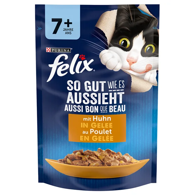 Felix Senior kapsičky 26 x 85 g - kuře
