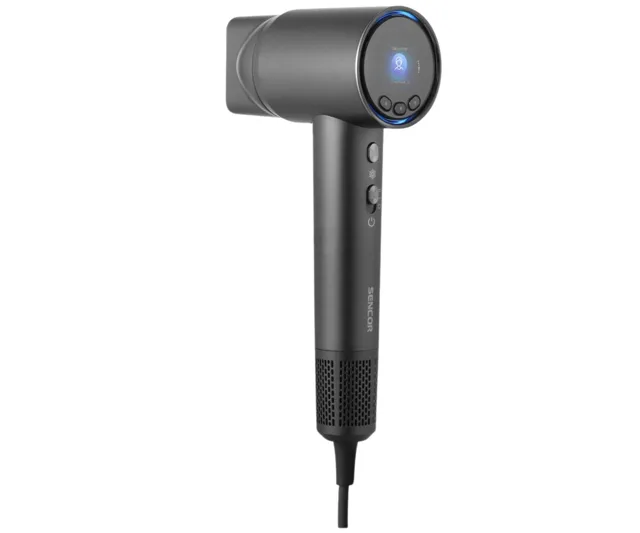 Fén na vlasy Sencor Smart High Speed Hair Dryer SHD 8600BK - 1600 W, černý + dárek zdarma