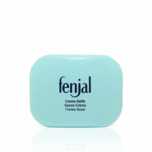 Fenjal Creme Soap  krémové mýdlo v plastové krabičce  - krémové mýdlo v plastové krabičce  100 g