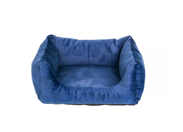 FERA Glamour Pelech pro psy obdélníkový modrý L 65x75x27 cm