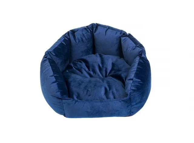 FERA Ring pelíšek S 50x52x28 cm modrý
