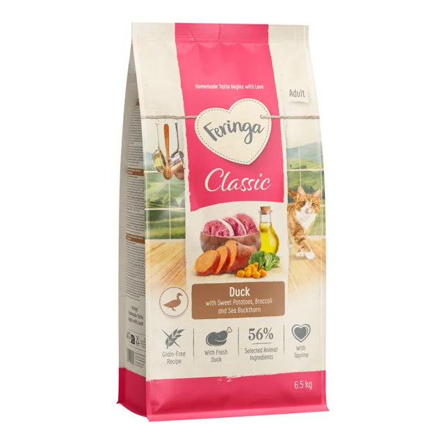 Feringa Adult Classic kachní - NOVINKA: Výhodné balení 10 kg (5 x 2 kg)