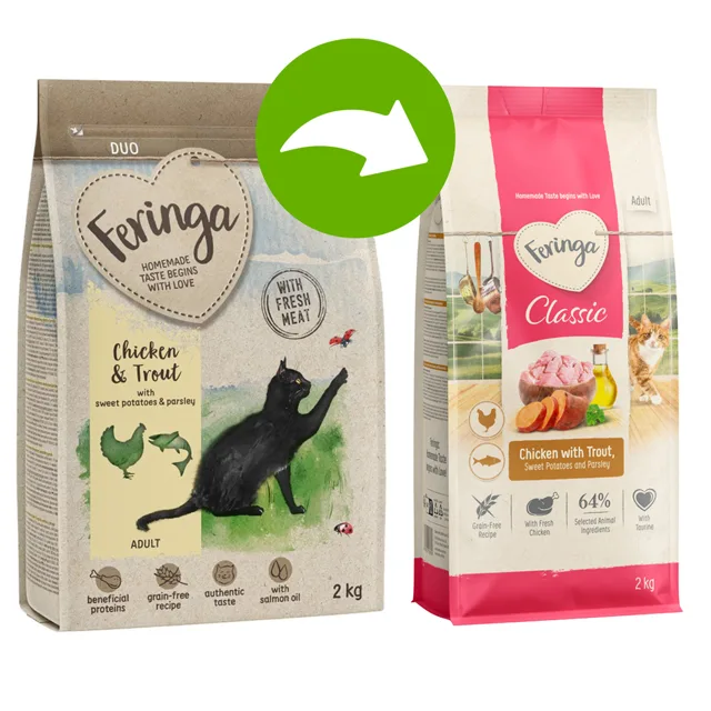 Feringa Adult Duo kuřecí a pstruh - NOVINKA 6,5 kg