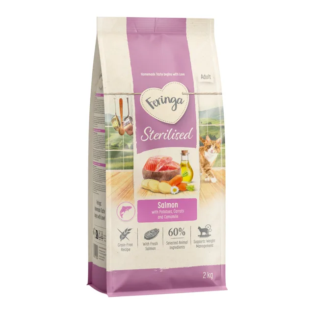 Feringa Adult Sterilised s lososem - NOVINKA 400 g