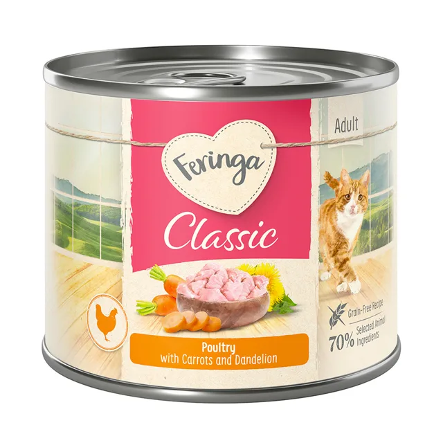 Feringa Classic Meat Menu 24 x 200 g - kachní a telecí