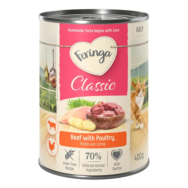 Feringa Classic Meat Menu 6 x 400 g - hovězí a drůbeží