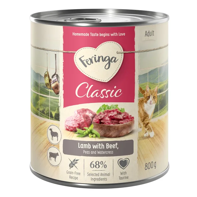 Feringa Classic Meat Menu 6 x 800 g - jehněčí a hovězí