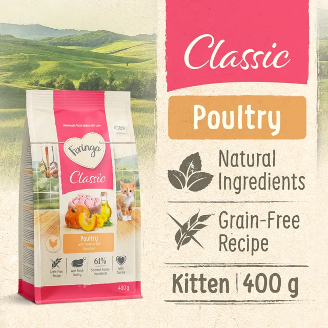 Feringa Kitten Classic drůbeží - NOVINKA 400 g