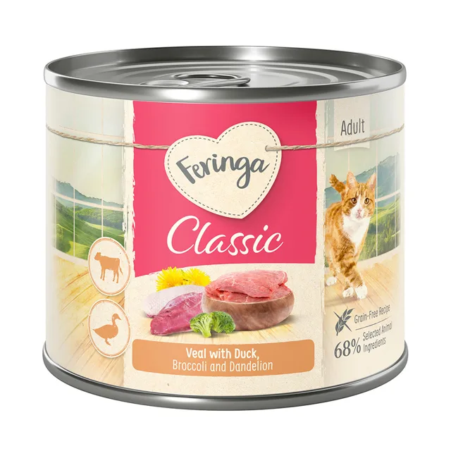 Feringa Menu Duo - dvě příchutě 6 x 200 g - Drůbeží maso