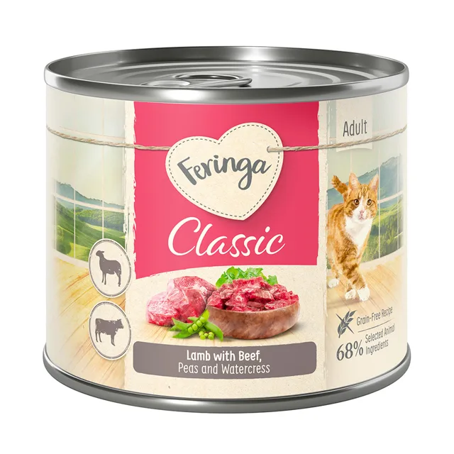 Feringa Menu Duo - dvě příchutě 6 x 200 g - Jehněčí a hovězí