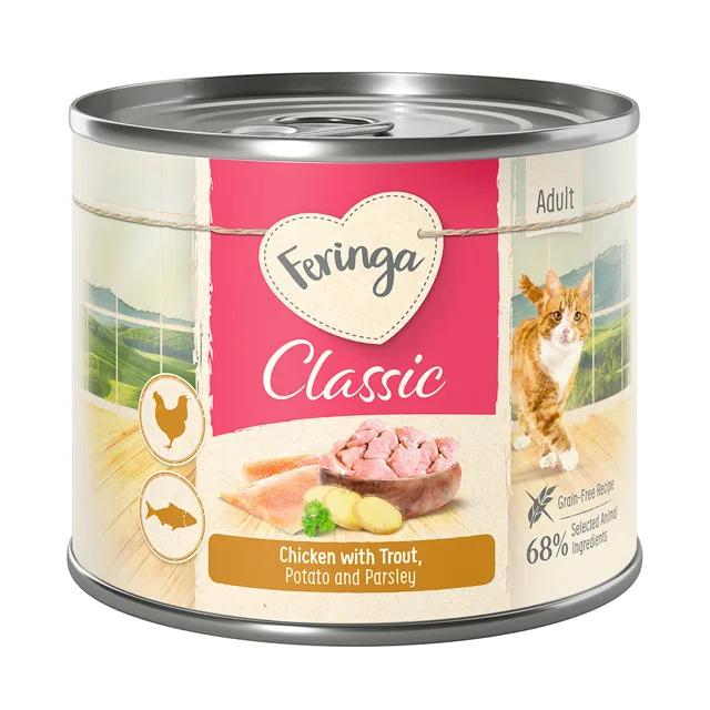 Feringa Menu Duo - dvě příchutě 6 x 200 g - Pstruh a kuře