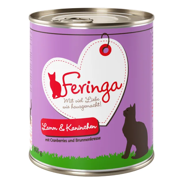 Feringa Menu Duo - dvě příchutě 6 x 800 g - Králík a krůtí